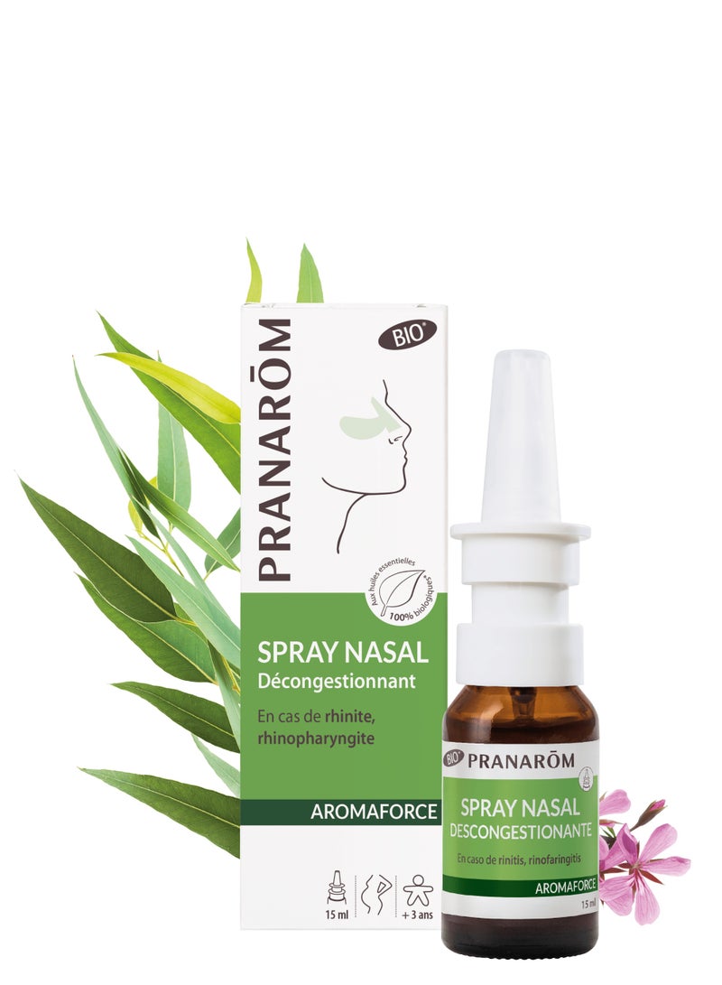PRANAROM Pranarôm Aromaforce Organic Nasal Spray 15ml - Image 4